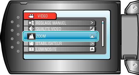 Select zoom