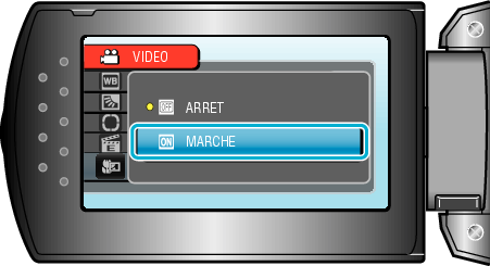 Select "ON"