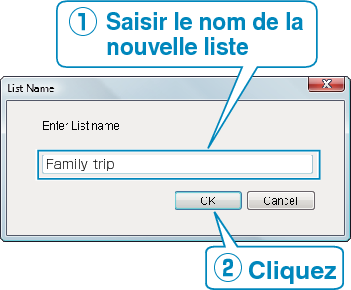 Adding user list