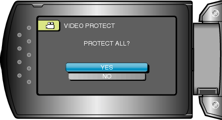 Select YES
