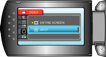 Select "SPOT"