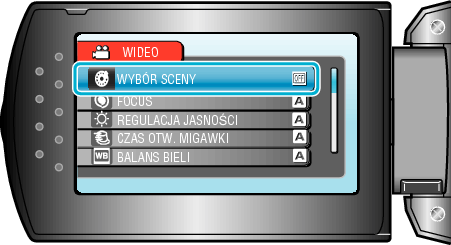 Select scene select