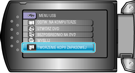 Select Backup