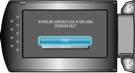 Select YES