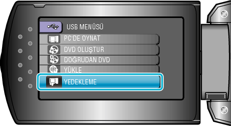 Select Backup
