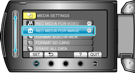 REC MEDIA FOR IMAGE_NAND