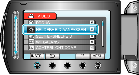 BRIGHTNESS ADJUST