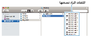 Copy files