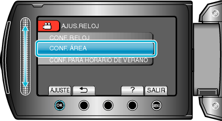 AREA SETTING