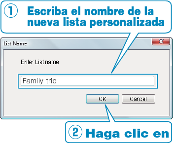 Adding user list