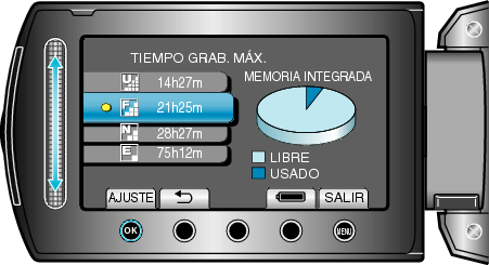 Remaining Recording Time