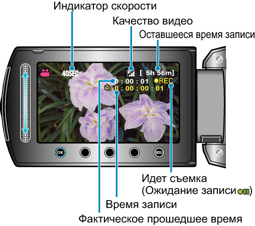 Indications During Time-Lapse Recording