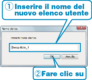 Adding user list
