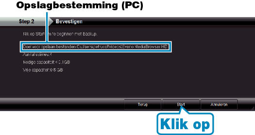 File destination