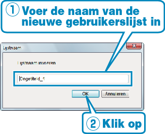 Adding user list