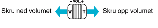 Adjusting speaker volume