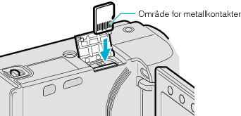 Inserting a microSD card