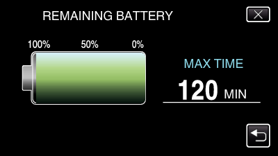 monity battery time remaining