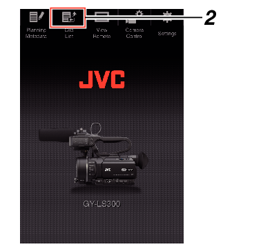 GY-LS300_ClipList