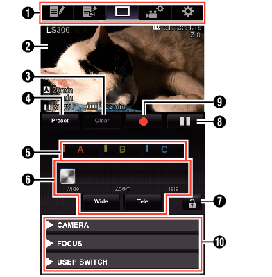 GY-LS300_Name_Remote