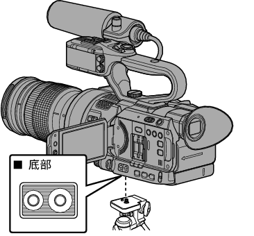 GY-LS300_Tripod